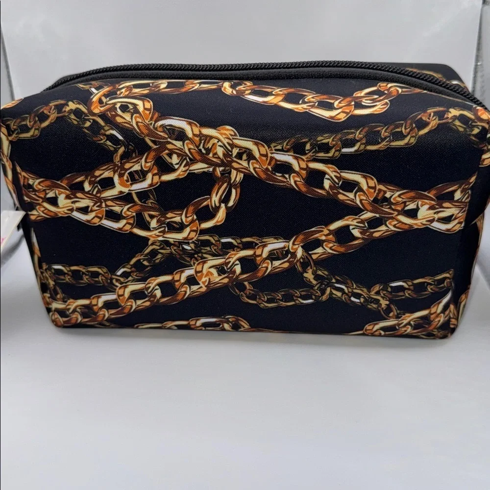 My Tagalongs Gold Chain Cosmetic Bag